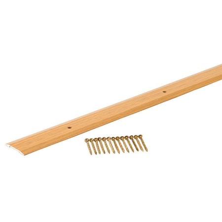 Tower Sealants M-D Building Products METAL DECOR 1.25 in. W X 72 in. L Natural Oak Aluminum Seam Binder 40134